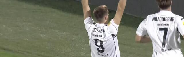 POBEDA ZA DRAGANA MANCEA: Andrej Kostić proslavio gol u stiglu prerano nastradale legende Partizana!