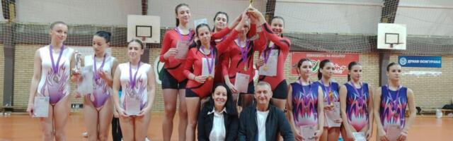 Gimnastički klub “Kolut” iz Leskovca zablistao na drugom regionalnom takmičenju