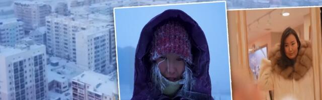 Plakala od hladnoće, suze postale ledenice: Evo kako se živi u najhladnijem gradu na svetu (VIDEO)