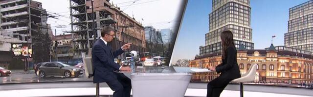 VUČIĆ SLIKOVITO POKAZAO ŠTA GUBIMO ZBOG GENERALŠTABA "Oni se zalažu za ruševinu. A ovo drugo je bila naša vizija"