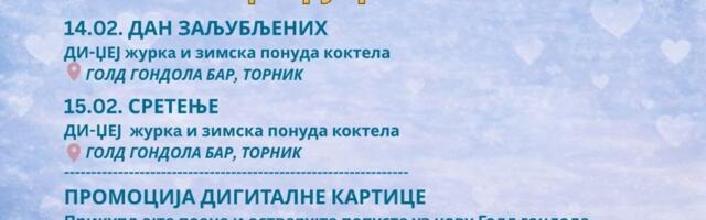 Mesec ljubavi na Gold gondoli