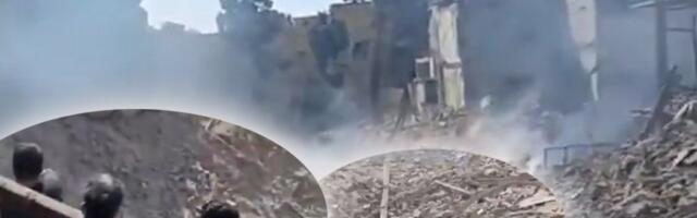 Stravični prizori u Iranu! Zgrade u ruševinama, dim i prašina na sve strane (VIDEO)