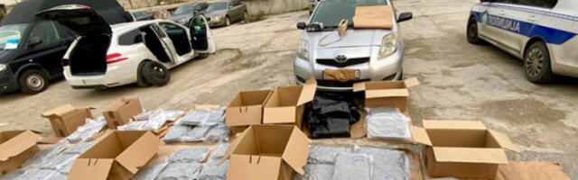 Двоје ухапшено на Чукарици, полиција запленила 50 килограма марихуане