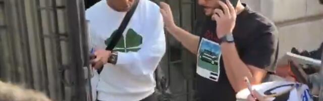 Mbape ponovo u centru pažnje: Napadač Real Madrida snimljen kako napušta hotel sa španskom glumicom! /VIDEO/