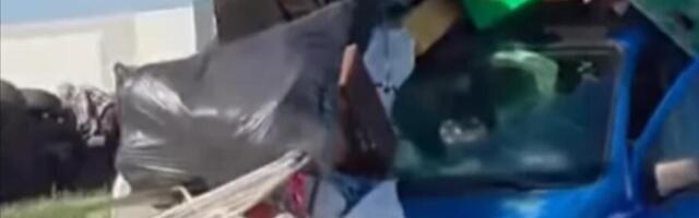 SCENA S AUTO-PUTA PRENERAZILA SRBE Auto sa beogradskim tablicama je OVAKO IZAŠAO na Miloša Velikog! "OVO JE JEZIVO"