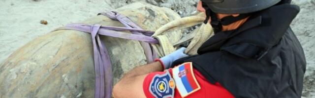 U Beogradu na vodi uklonjena bomba iz Drugog svetskog rata (VIDEO)