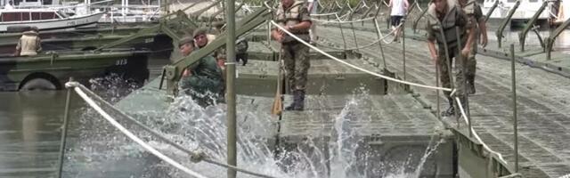 Uklonjen pontonski most do Velikog ratnog ostrva jer je istekao ugovor