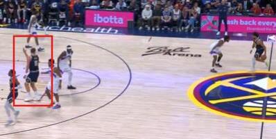 SVI SU SKOČILI NA NOGE POSLE OVOG POTEZA!  Niko nije očekivao da će Jokić ovo uraditi! Opšti delirijum nastao je na klupi! (VIDEO)