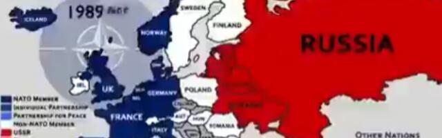 RUSIJA PRETI, STVARNO? Pogledajte kako se NATO širio kroz godine (VIDEO)
