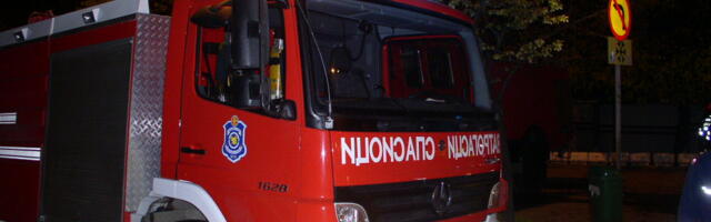 Požar u halama za proizvodnju kiselog kupusa u Kukićima