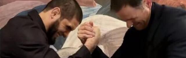 "BRATE, ČUO SAM DA SI TI AJRONMEN, HAJDE DA VIDIMO KOLIKO SI JAK": Ministar Mali i Islam Mahačev obarali ruke, pogledajte koji je rezultat (VIDEO)