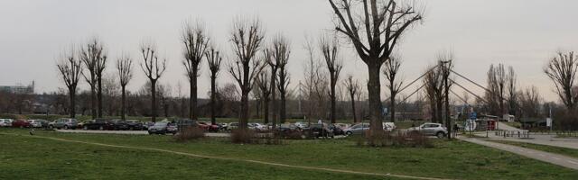 Protest na livadici kod Štranda zbog izgradnje crkve