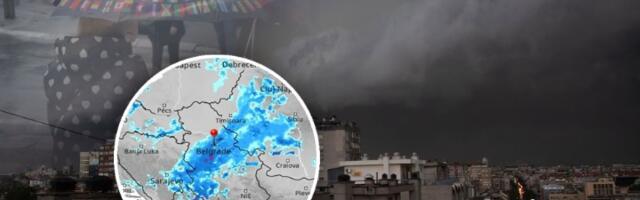 Vremenska prognoza: Pljuskovi i grmljavina se nadvijaju nad Srbijom, Beograd pod kišom