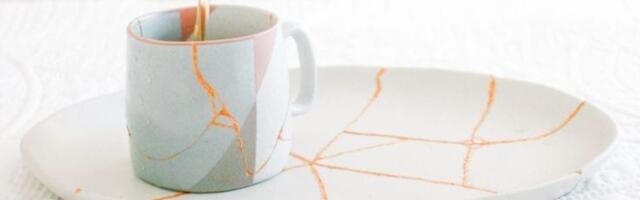 Kintsugi – japanska umetnost obnavljanja polomljene keramike