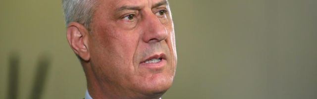 Хаг подигао оптужницу против Тачија, он отказао пут у Вашингтон