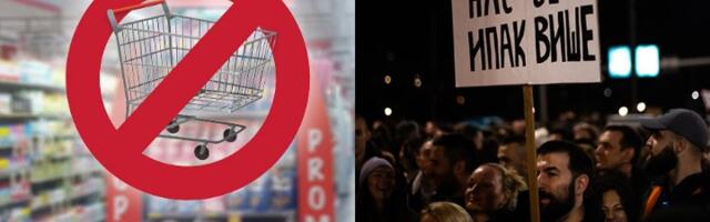 Bojkot trgovinskih lanaca na krilima studentskih protesta: Dogorelo je...