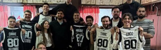 Šta to Partizan "smera" sa poznatim glumcima pred Real? Svi se okupili, a u rukama dresovi crno-belih