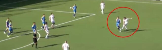 Kakav evrogol fudbalera Voždovca: Ovako nešto se retko viđa (VIDEO)