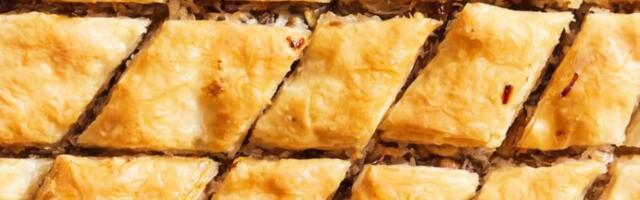 Baklava sa čokoladom i kokosom