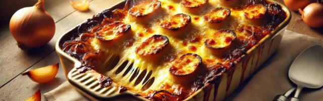 Zapečena francuska supa od luka sa povrtnim bujonom: Karamelizovan luk, hrskavi baget i topljeni sir oboriće vas s nogu (RECEPT)