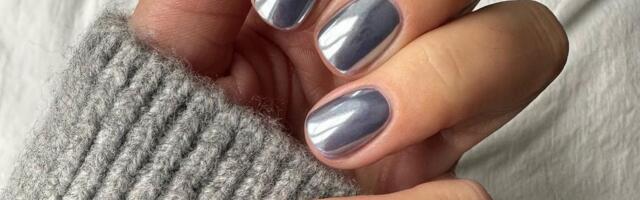 Silver Alert: 5 impresivnih srebrnih hromiranih nail art dizajna