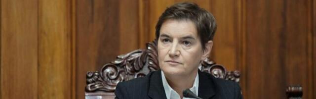 "PODRŠKA ZA INFORMER I SVE HRABRE LjUDE U NjIHOVOM TIMU" Brnabićeva: Nedopustiva je ovakva vrsta pritiska i pretnji prema bilo kom mediju