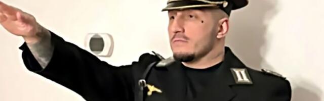 VUK MOB ŠOKIRAO OBJAVOM! Obukao nacističku uniformu, pa pokazao Hitlerov pozdrav, preti mu kazna