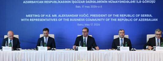 PREDSEDNIK SRBIJE DANAS NA SVETSKOM URBANOM FORUMU U BAKUU: Vučić se obraća u okviru centralnog dela Foruma koji okuplja šefove država i vlada