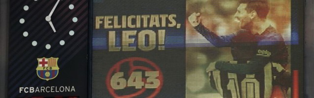 Mesi stao rame uz rame sa Peleom, ali Barsi je to slaba uteha (VIDEO)