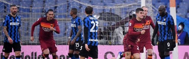 Greške koje su nedopustive šampionima: Roma sa konopaca saplela Inter (VIDEO)