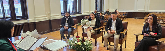 Sudbonosno "DA" po prvi put izgovoreno u Gradskoj kući (FOTO)