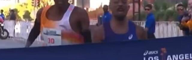 Najluđi finiš maratona u istoriji! Zaostajao za rivalom, pa ga pred ciljem prestigao i slavio za 0,01 sekundu!