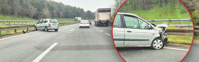 Automobil potpuno uništen: Jeziva saobraćajka na auto-putu na Begaljičkom brdu (FOTO)