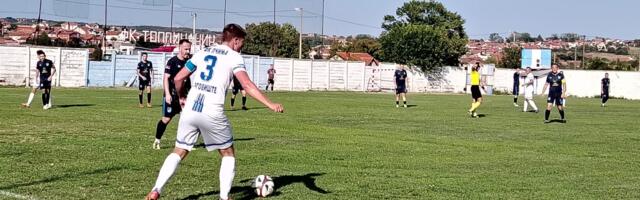 Tri boda za zonaša iz Trgovišta na teškom gostovanju: Topličanin - Pčinja 0:1