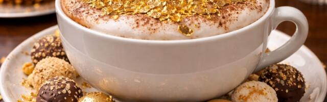 VIDEO: Najveći kapućino sa jestivim zlatom poslužen u rastoranu u Sarajevu