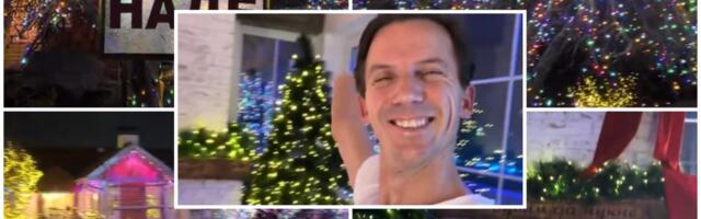 Ivan ukrasio kuću za medalju, ceo komšiluk svetli kao Las Vegas: Obišao 7 kontinenta, gledao šta drugi rade, pa napravio bajku! A cena - šok!