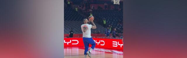 Evo ko je prvi izašao na zagrevanje pred večiti derbi!