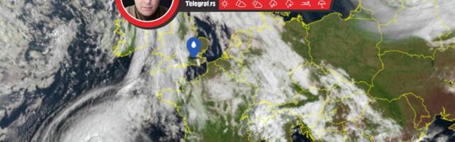 Mračni oblaci jure prema Srbiji! Pogledajte kako se ovaj sistem kreće prema nama: Evo kada stižu PLJUSKOVI