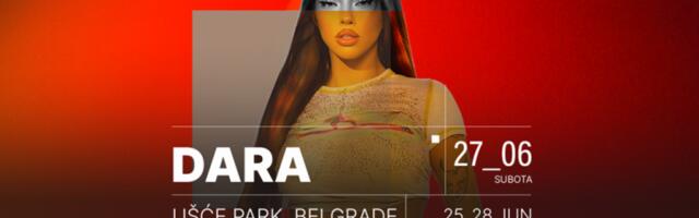 BEOGRAD JE SPREMAN DA BANGARANGA! Dara prvi put nastupa u Srbiji 27. juna na festivalu Belgrade Music Week
