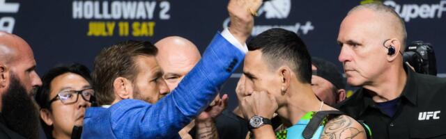 Stari Mekgregor se vratio! Holoveju razbio naočare, obezbeđenje ih razdvajalo pred spektakl na UFC 329 /VIDEO/ /URAĐENO/