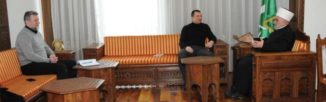 Predsjednik Mešihata primio književnika Enesa Halilovića