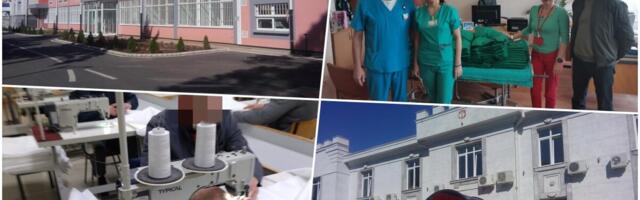 UPRAVA ZA IZVRŠENJE KRIVIČNIH SANKCIJA: Osuđenici KPZ Niš sašili uniforme za zaposlene u porodilištu u tom gradu