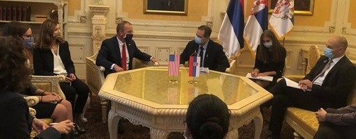 Dačić i Godfri: Ishod izbora u SAD neće uticati na dobre bilateralne odnose