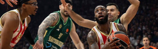 NEMA LEKA ZA ZVEZDU MERIDIANBET: Panatinaikos smrvljen u krcatoj Beogradskoj areni!