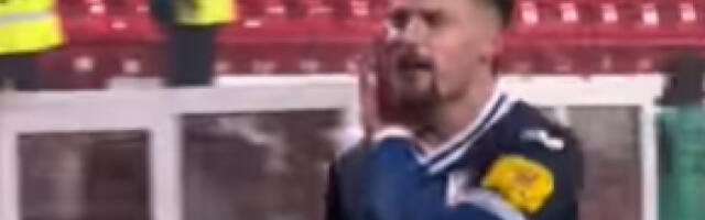 HEROJ VOJVODINE Srušio Zvezdu, nije slavio gol, a onda stavio prst na uvo (VIDEO)