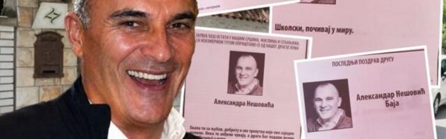 "VOLEO SAM TE KAO BRATA!" Potresni oproštaji od Aleksandra Nešovića: Zauvek ćeš ostati u našim srcima, mislima i sećanjima! (FOTO)