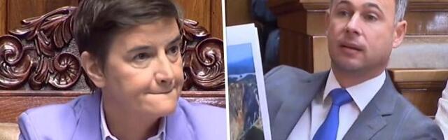 Govor Aleksića zbog kojeg je Brnabić vrtela glavom (VIDEO)