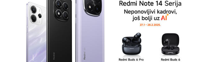 Promocija poklona uz Redmi Note 14 seriju se nastavlja