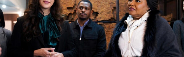 Супруга председника ДР Конго са Тамаром Вучић у Музеју афричке уметности