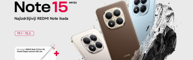 Xiaomi predstavlja Redmi Note 15 seriju – Spoj vrhunske izdržljivosti i pametne fotografije